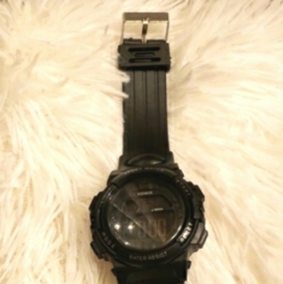 NEW Mens Black Sports Watch - Picture 4 of 6